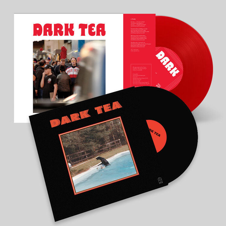 DARK TEA LP1 & LP2 BRIGHT RED VINYL BUNDLE
