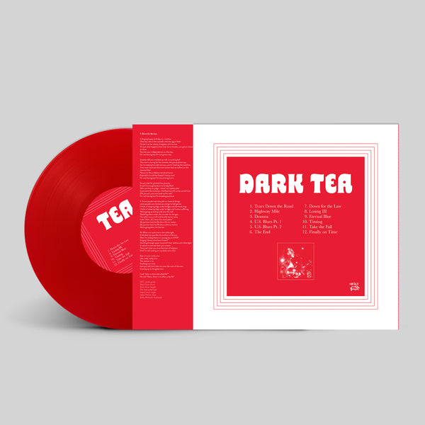 DARK TEA LP1 & LP2 BRIGHT RED VINYL BUNDLE